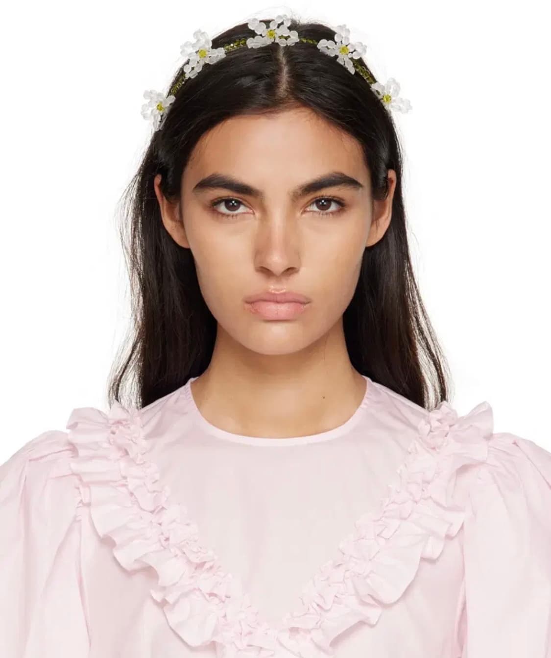 Simone rocha 데이지 비즈 헤어밴드 상품이미지2