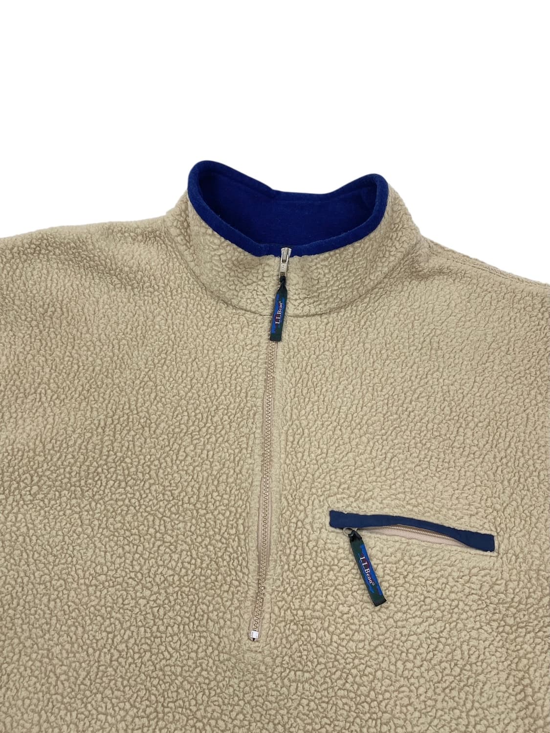 8-90’s 엘엘빈 플리스 하프집업 풀오버  상품이미지3