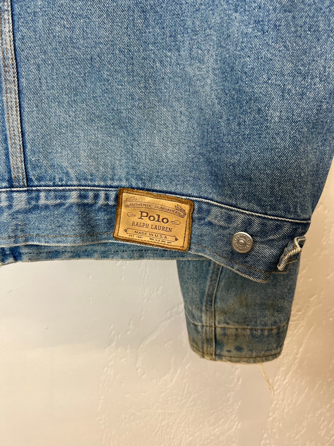 90s 폴로 데님 자켓 상품이미지4