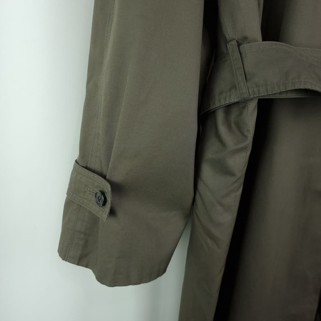 [입생로랑] 벨티드 빈티지 롱 트렌치 코트 P01545 상품이미지4