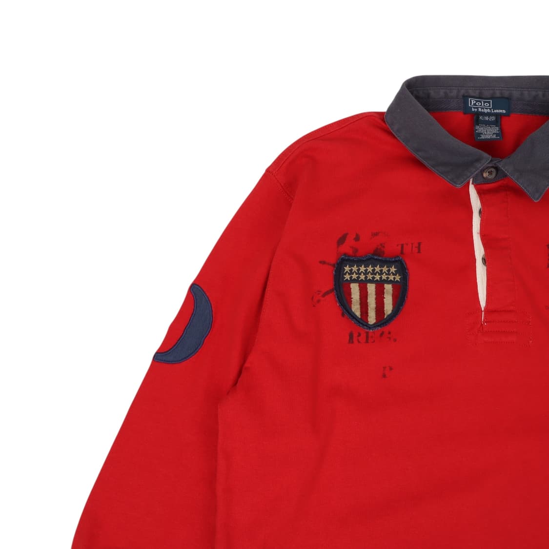 폴로 랄프로렌 빅포니 쉴드패치 럭비 티셔츠 pk 롱슬리브 상품이미지3