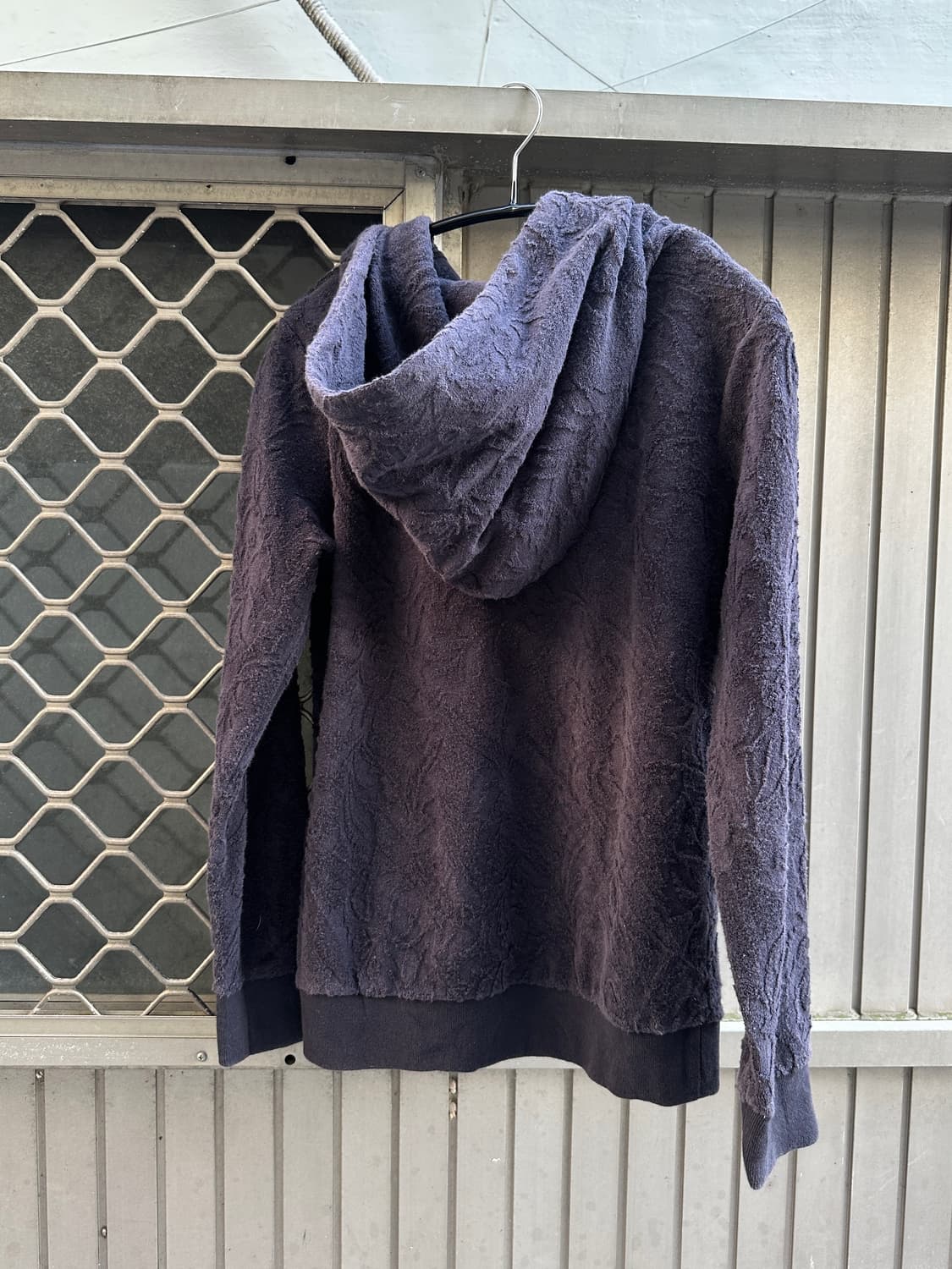 ABAHOUSE 2 way velvet grunge hood zip 상품이미지5
