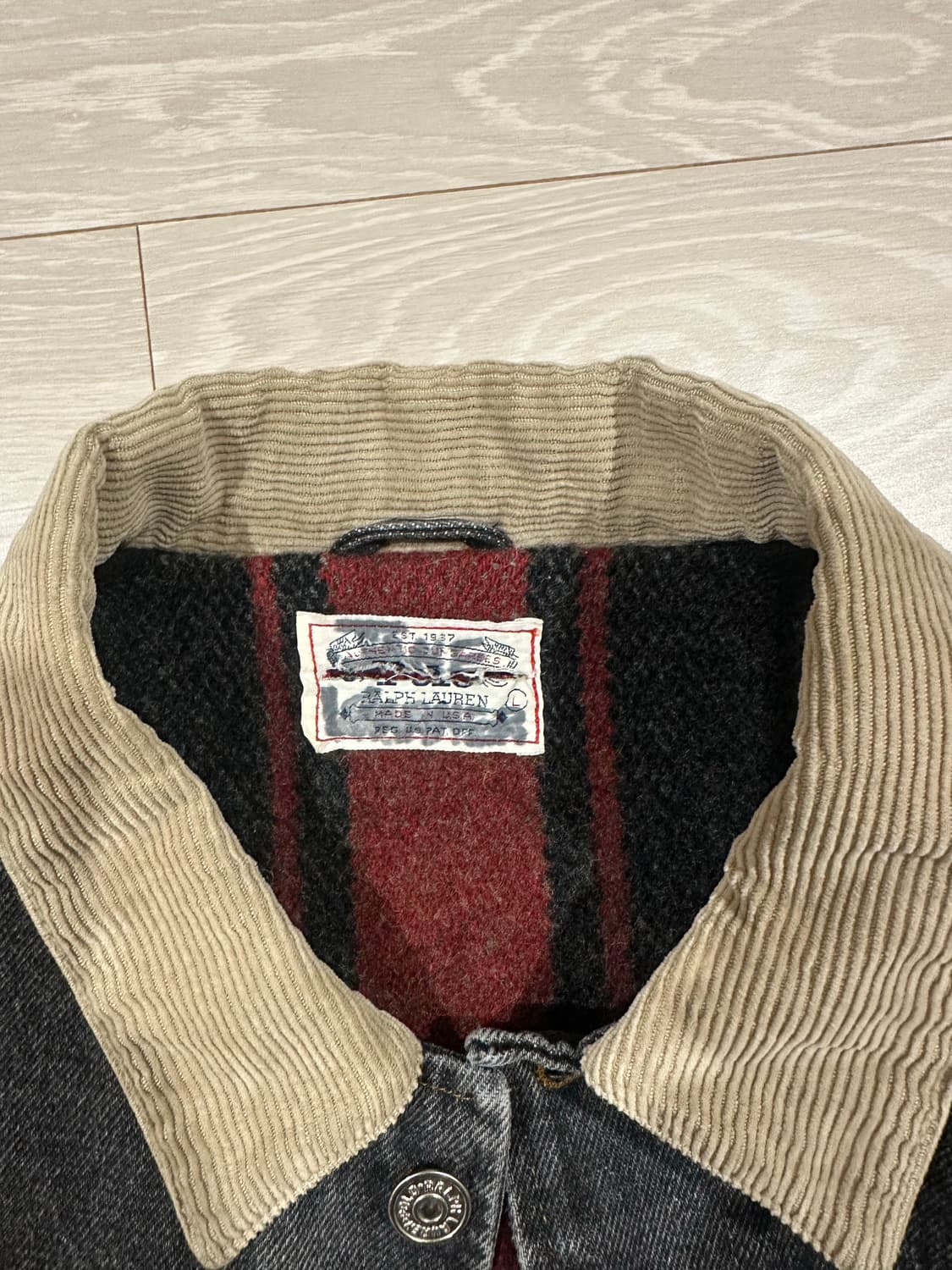 폴로 덩가리 던가리 데님 자켓 상품이미지4