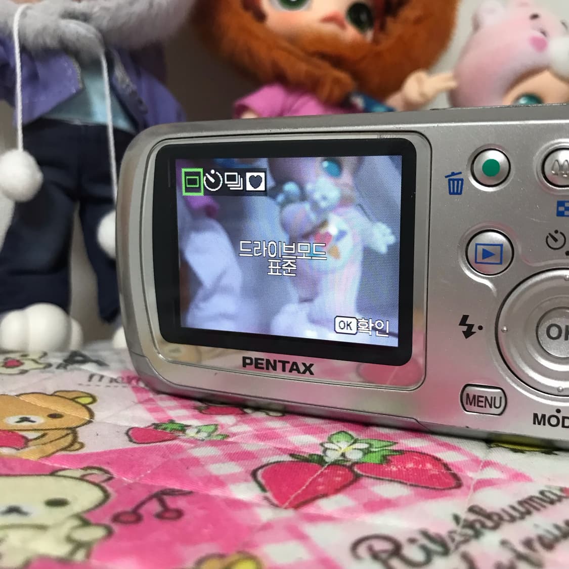 소프트포커스) 펜탁스 옵티오 WPI 실버 상품이미지6