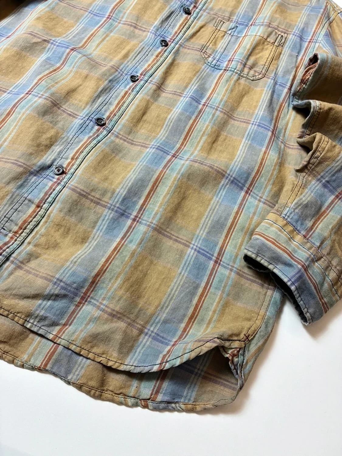 시리즈 21FW 에스닉 립포켓 린넨 셔츠 PN8849 상품이미지4