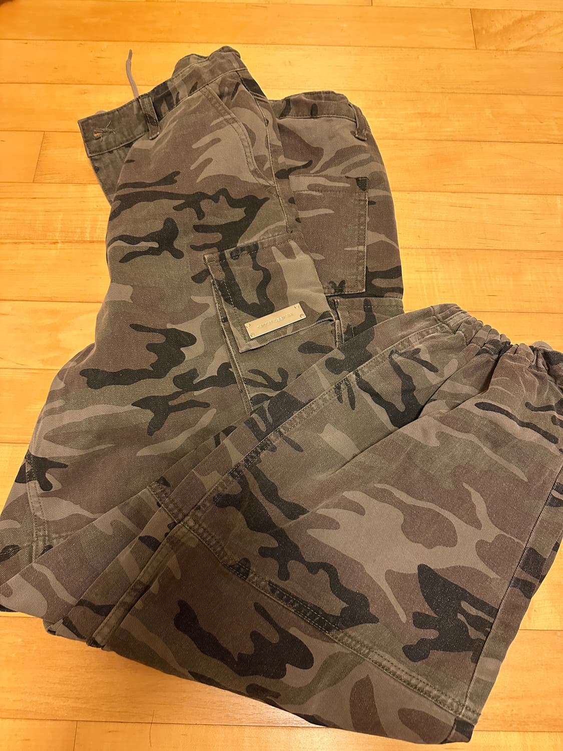 Leey yeel 카모 카고팬츠 1사이즈 상품이미지3