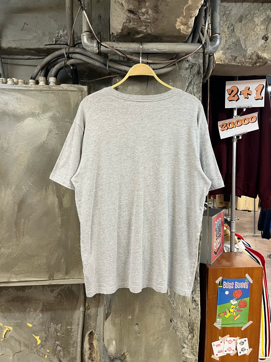 칼하트 워크웨어 로고 반팔티 그레이 L #csz3635 상품이미지2