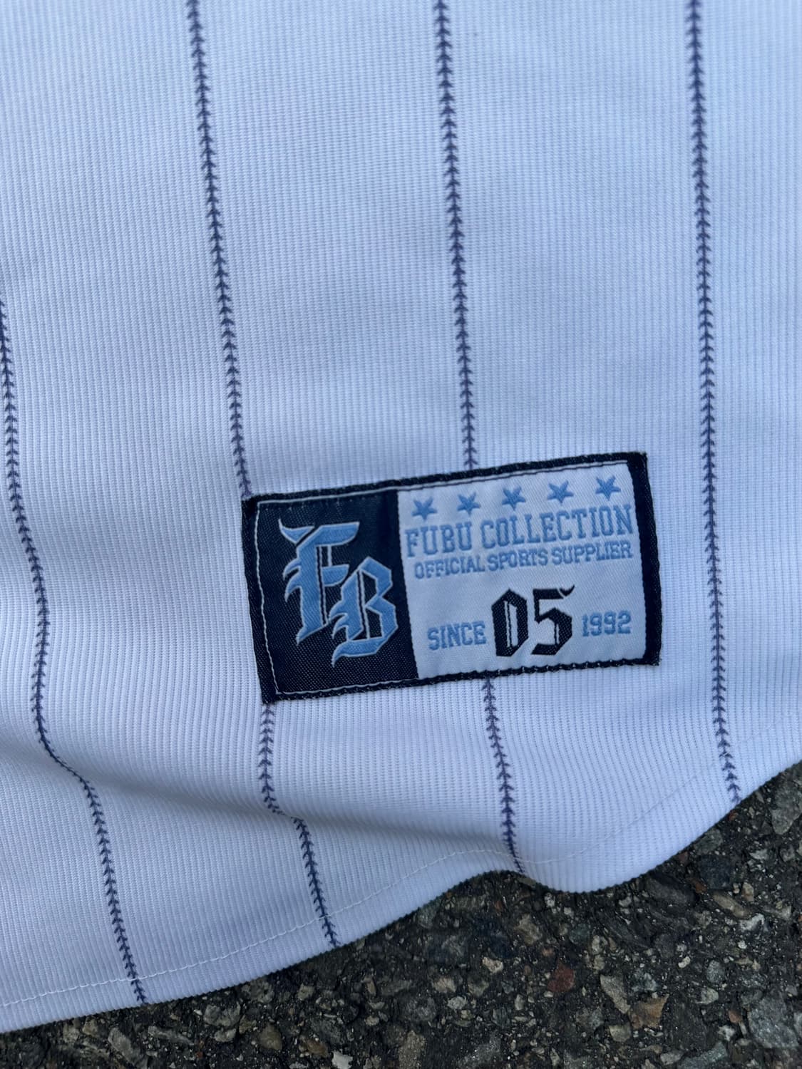 빈티지 00s Fubu 푸부 베이스볼 져지 상품이미지4