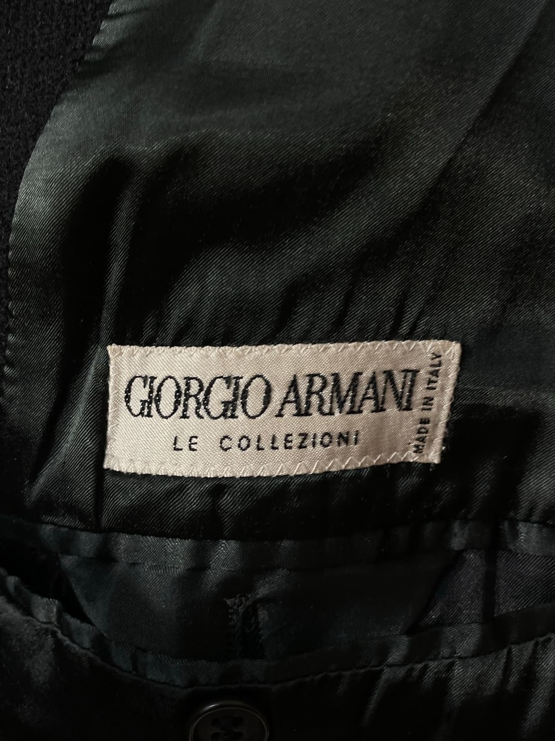 조르지오 아르마니 라나울 발마칸 싱글 코트 XL 상품이미지9