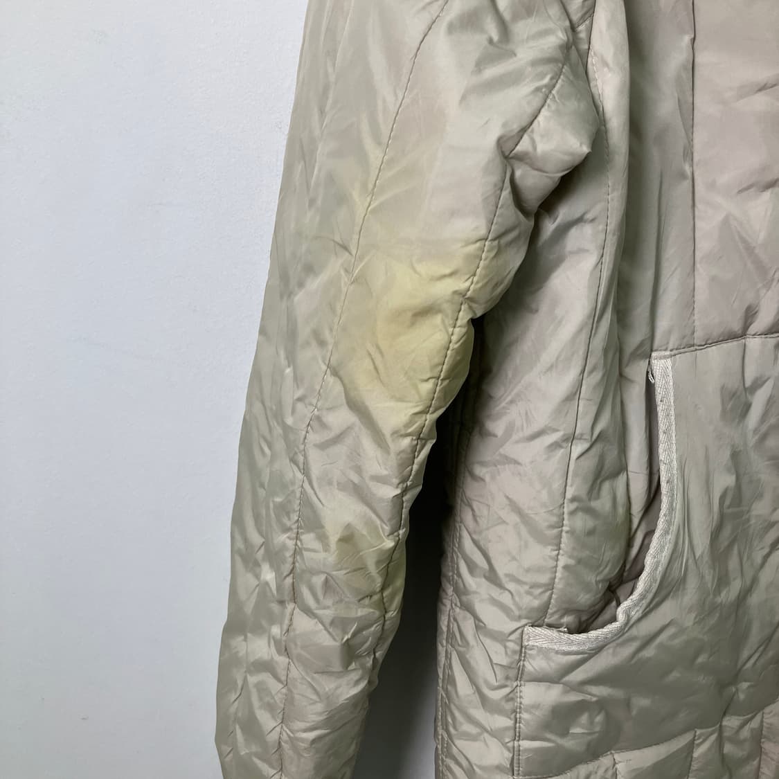 폴로 랄프로렌 아이보리 퀄팅 자켓 L 상품이미지9