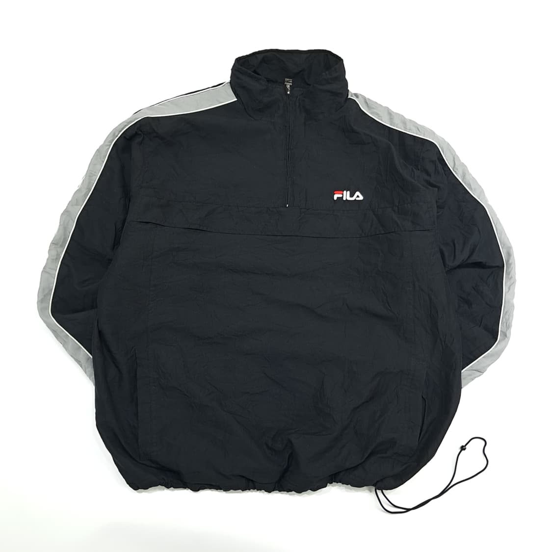 CN465 XL FILA 필라 올드스쿨 윈드브레이커 하프집업 자켓 점퍼 상품이미지1