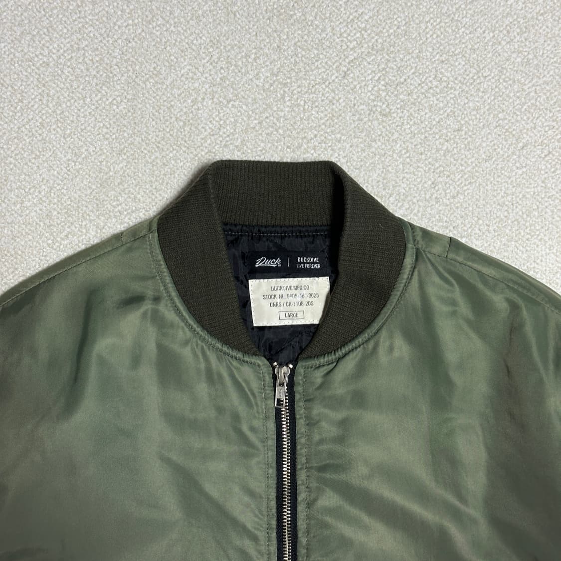 덕다이브 MA-1 항공점퍼 상품이미지5