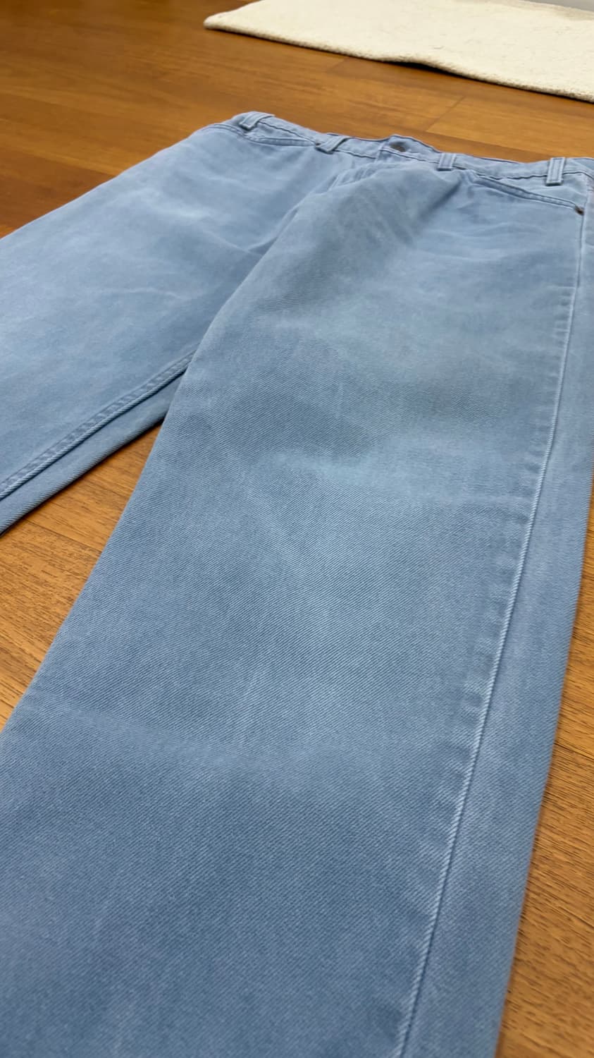 [33] 리바이스 550 오렌지탭 연청 그레이 데님 팬츠 상품이미지9