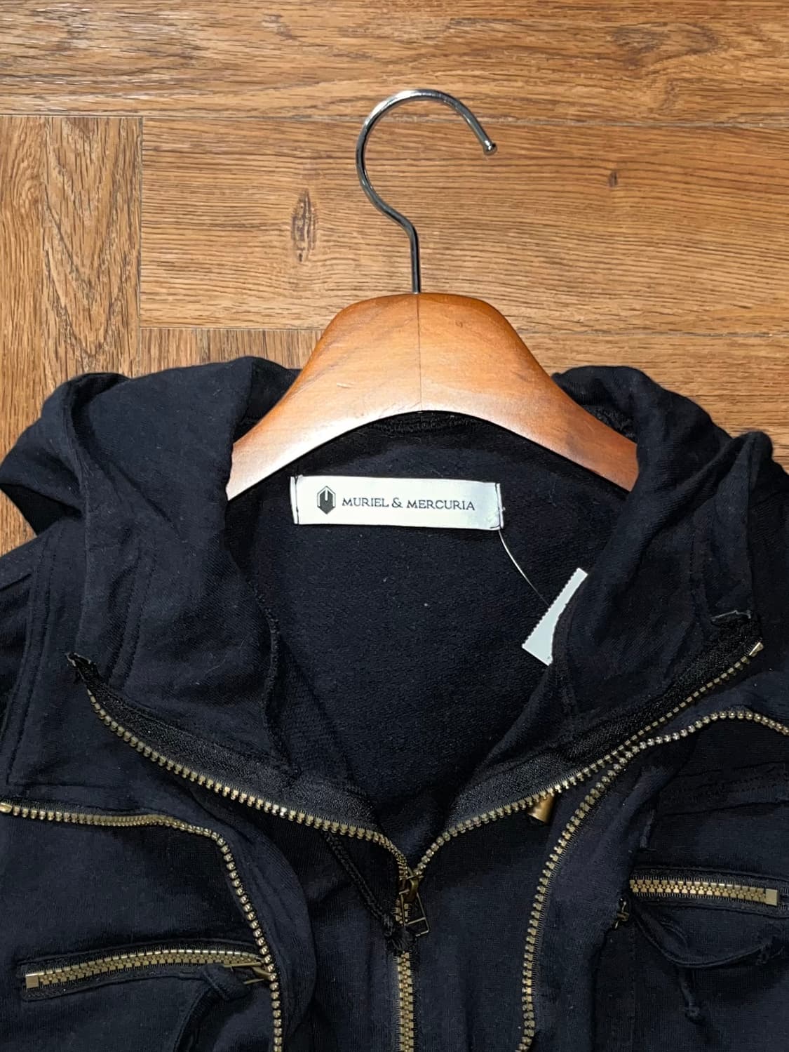 빈티지 투웨이 포켓 디테일 집업 상품이미지7