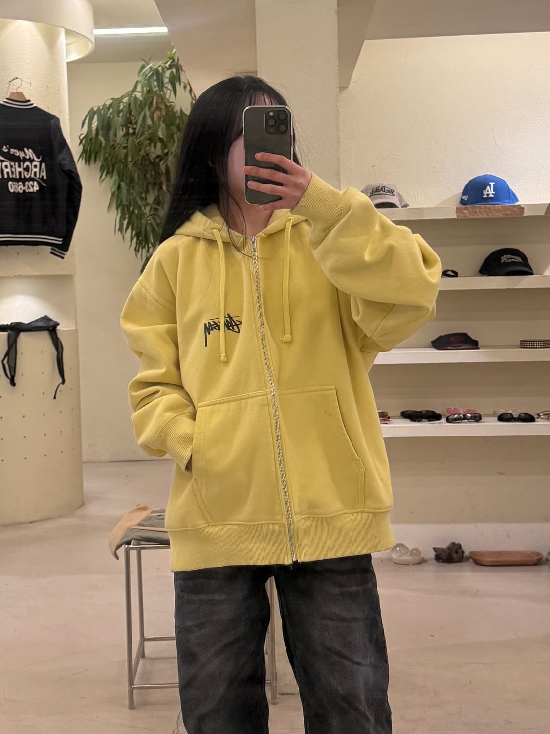 스투시 파이어 로고 풀집업 후드집업 U470 상품이미지1