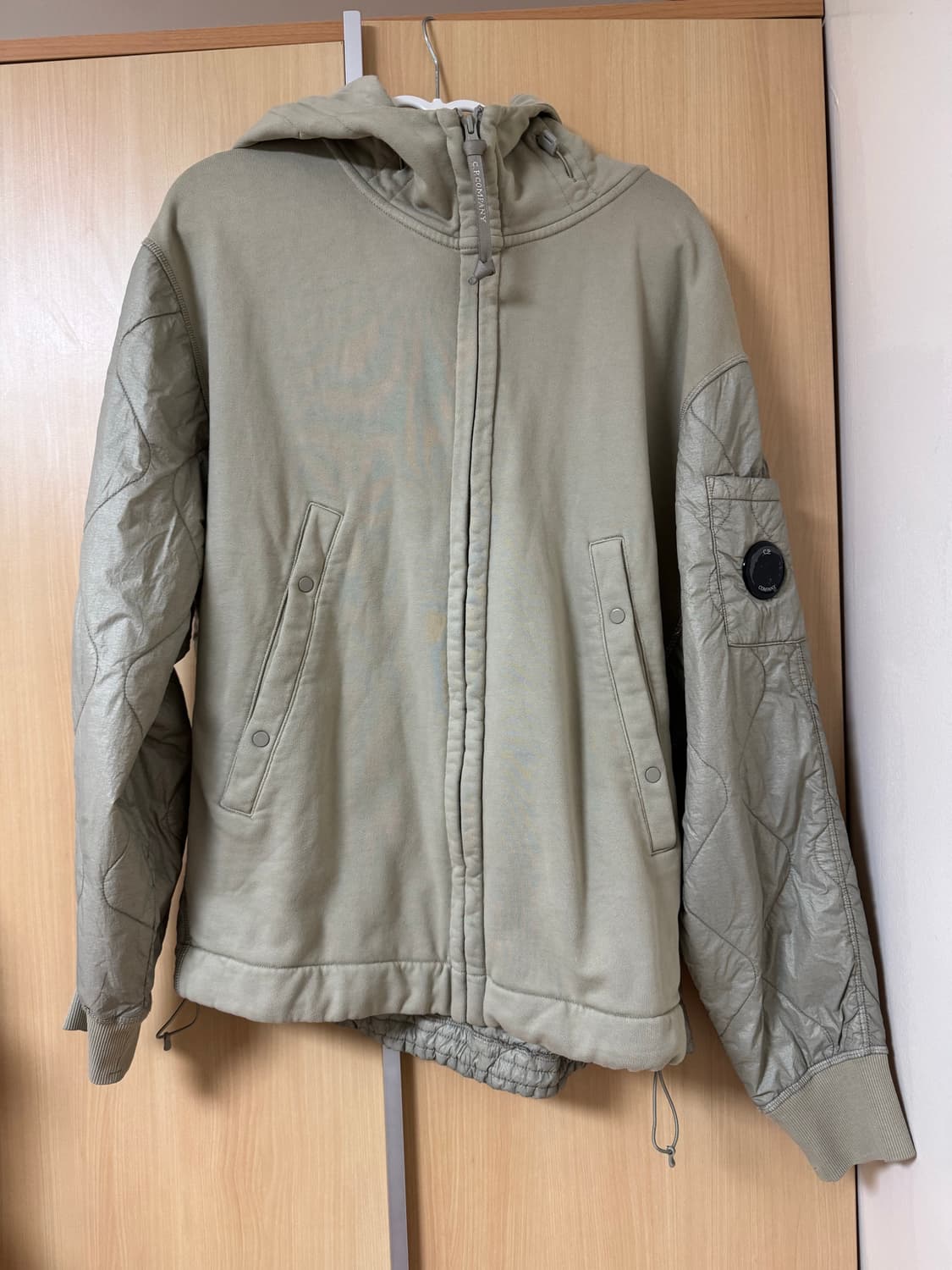 24FW DIAGONAL RAISEDFLEECE MIXED QUILTED 상품이미지4