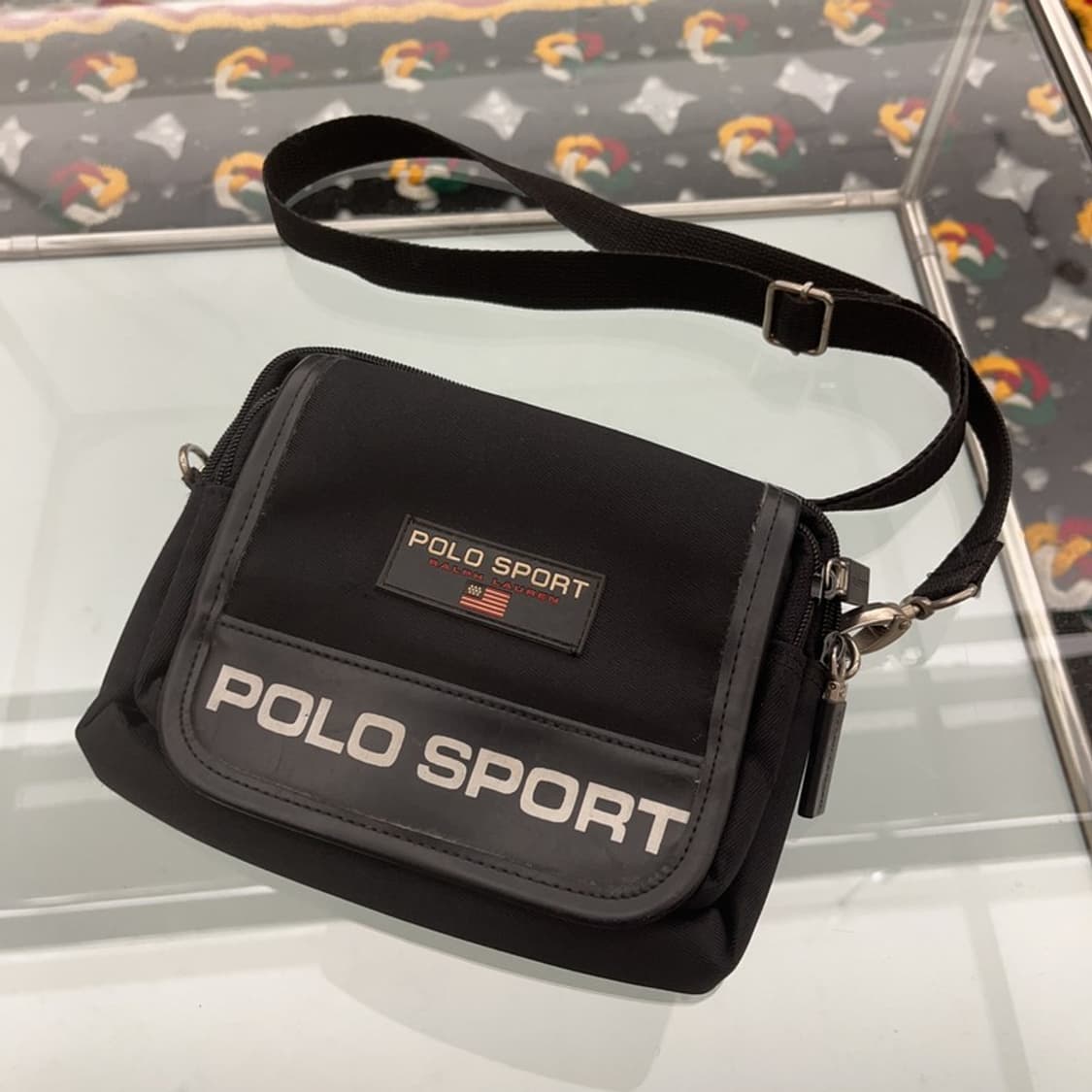 폴로 스포츠 빈티지 미니 카세트 크로스백 C07553 상품이미지3