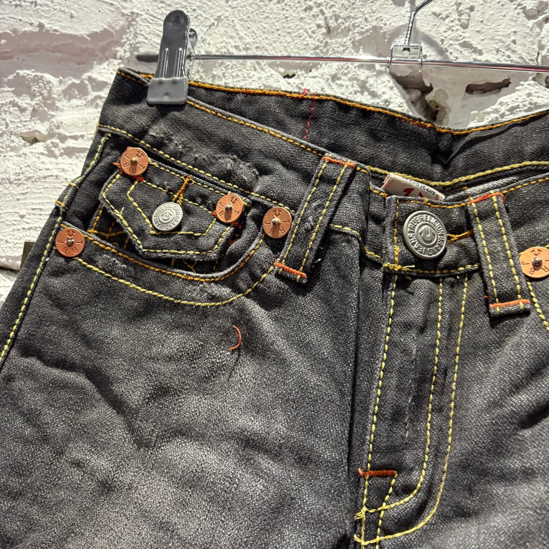 트루릴리전 made usa 부츠컷 데님팬츠 새상품 데드스탁 상품이미지3