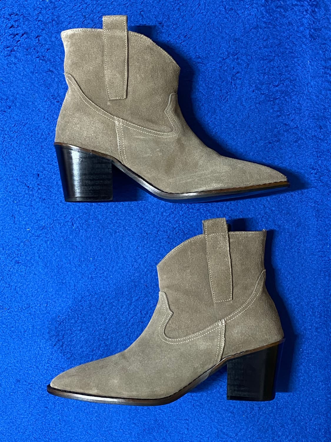 MatinKim 마뗑킴 웨스턴 스웨이드 앵클 부츠 245 상품이미지3