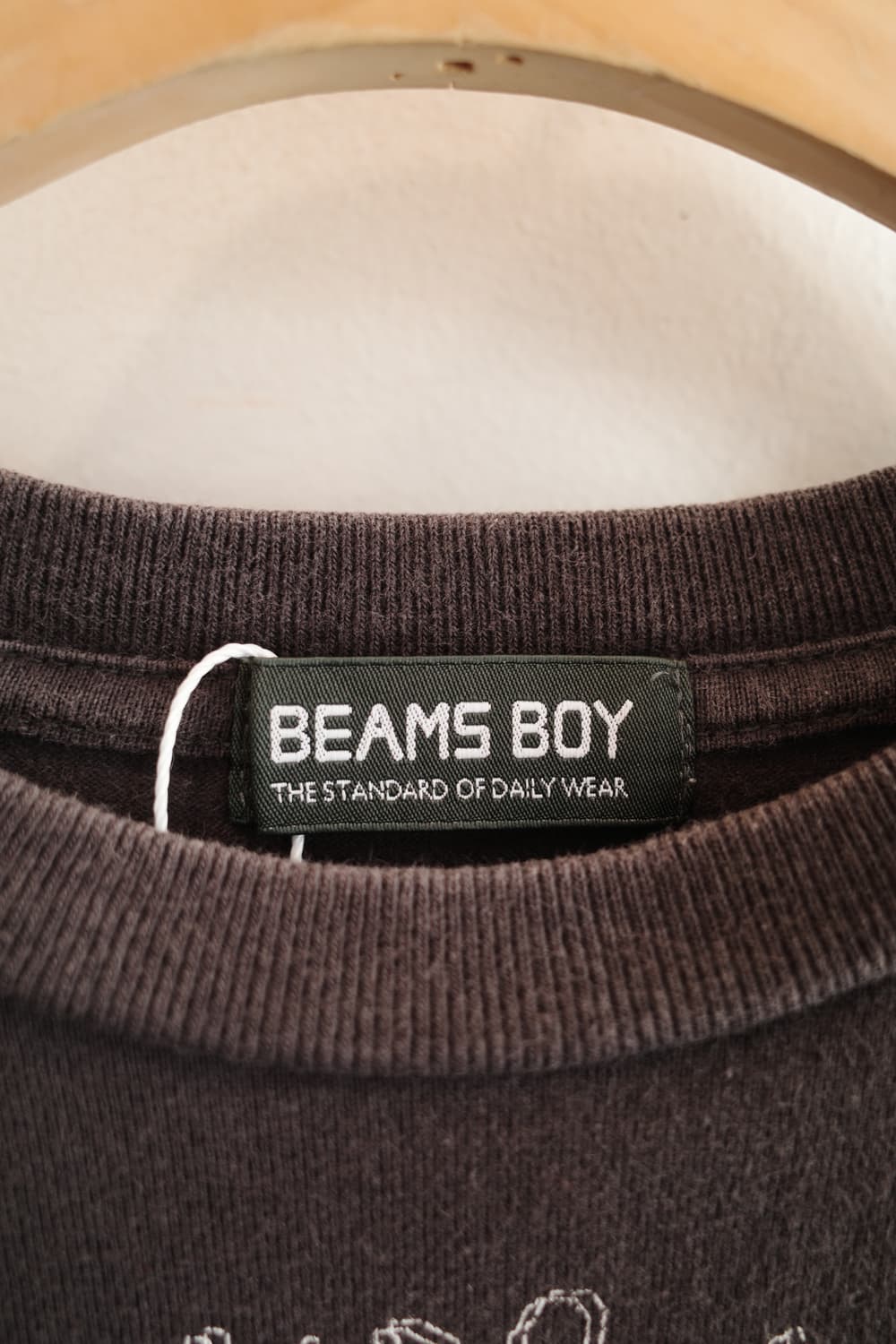 BEAMS 빔즈 스컬 자수 티셔츠  상품이미지3