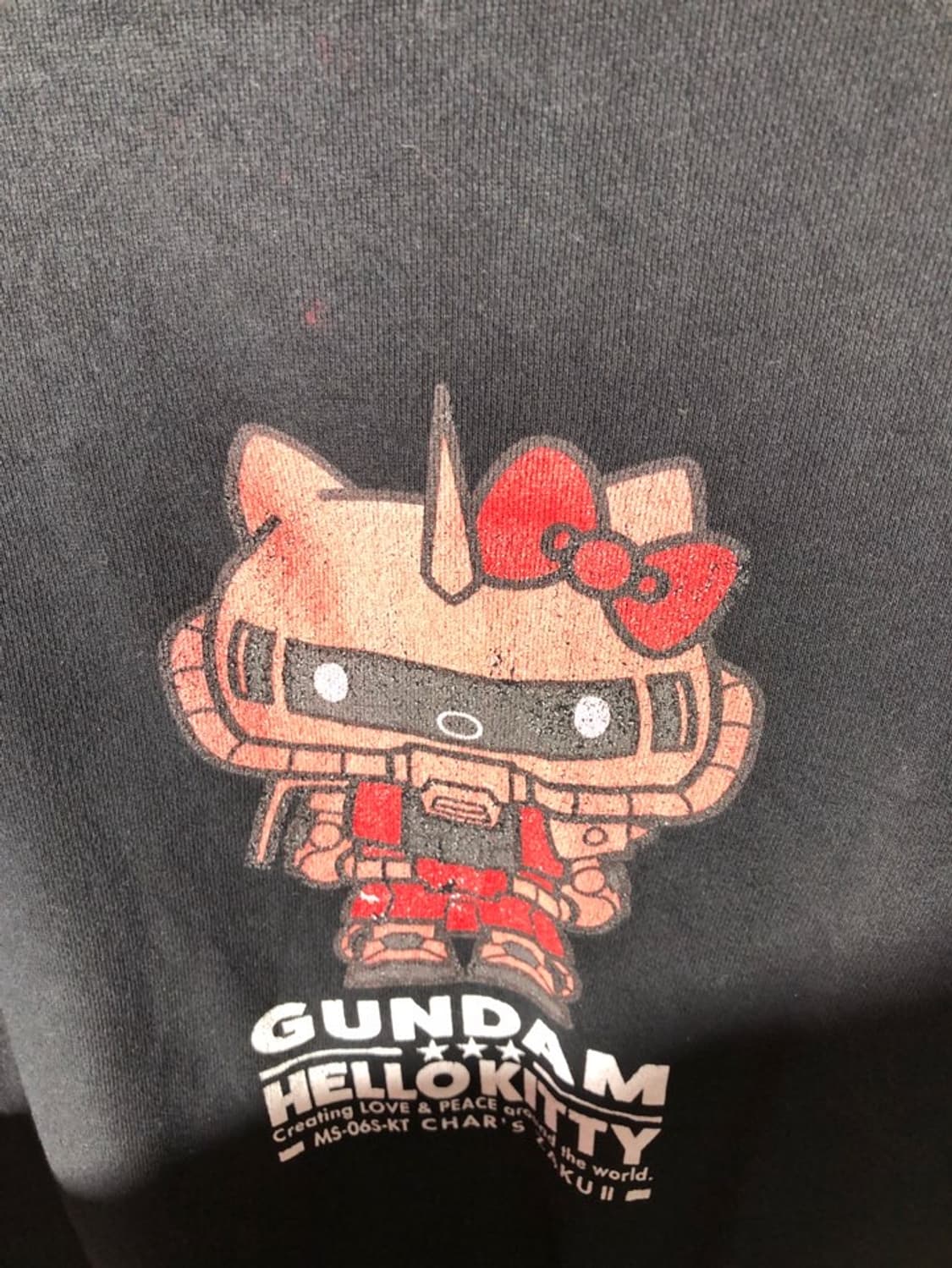 zaku x hellokitty 후드 집업 상품이미지5