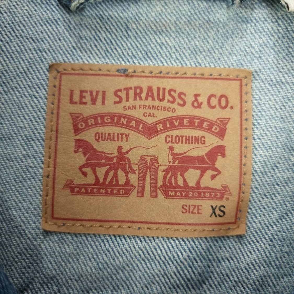 [리바이스] 타입쓰리 R탭 데님 트러커 자켓 M20123 상품이미지7