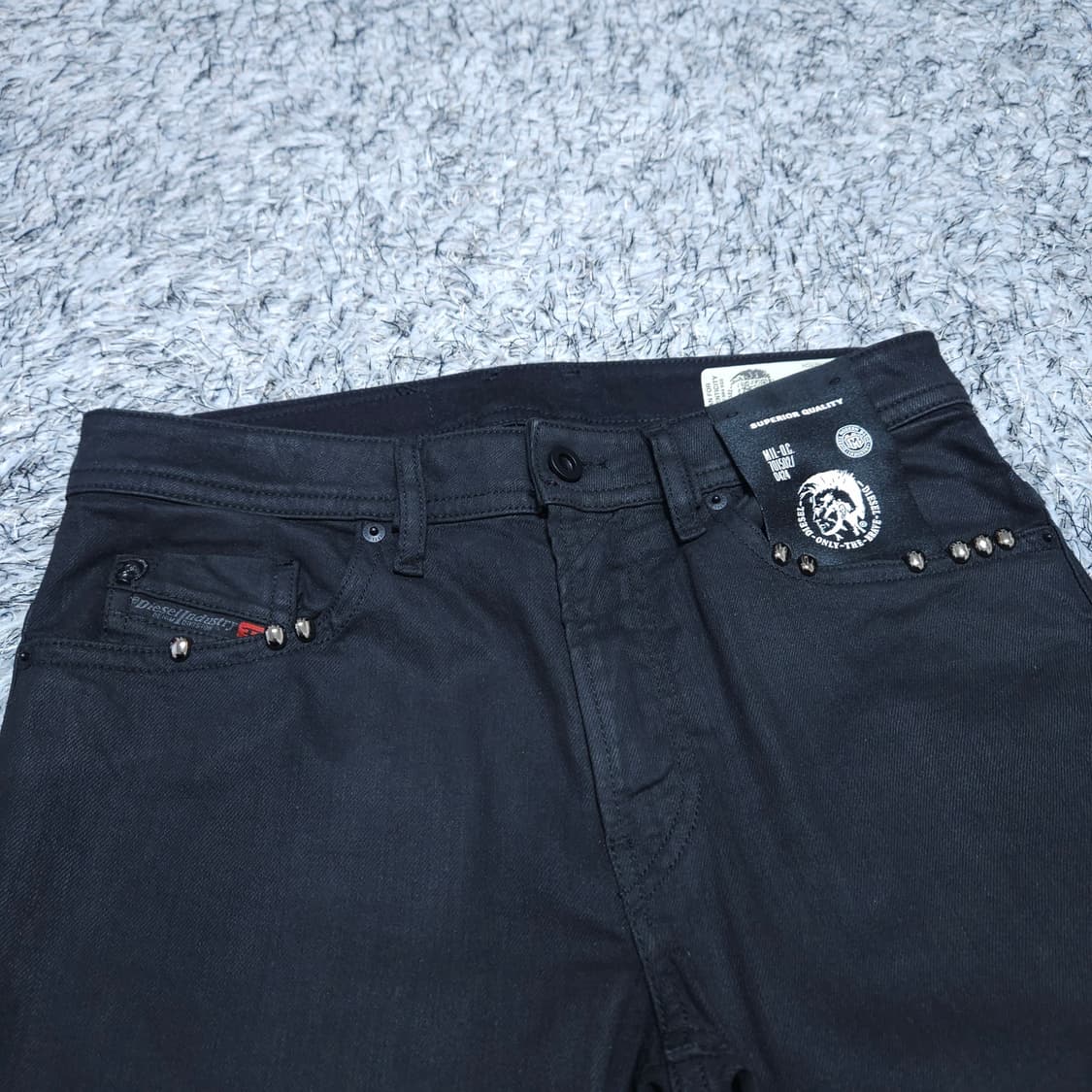 디젤) 30/32 남자 슬림핏청바지 블랙진 / 왕눈이샵 상품이미지3