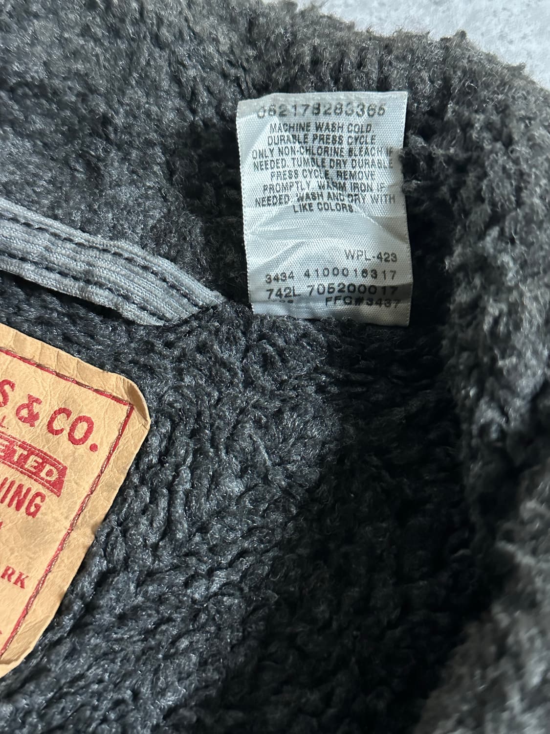 Levi’s 코듀로이 쉐르파 자켓 상품이미지5