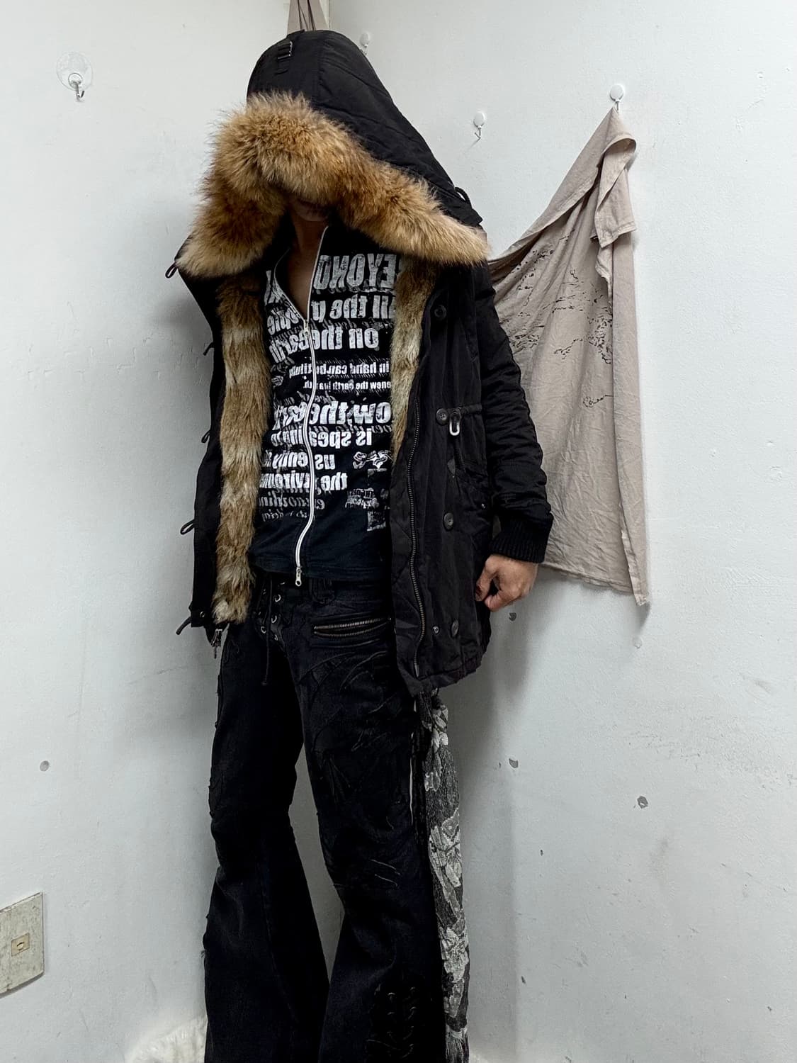 [MOUSSY] Over-Hoodie Fur Trimming Combat 상품이미지3