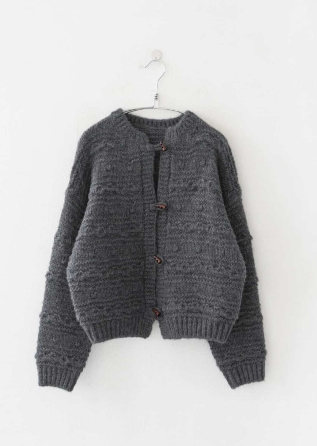 에프터먼데이 퍼피 토글 가디건 상품이미지1