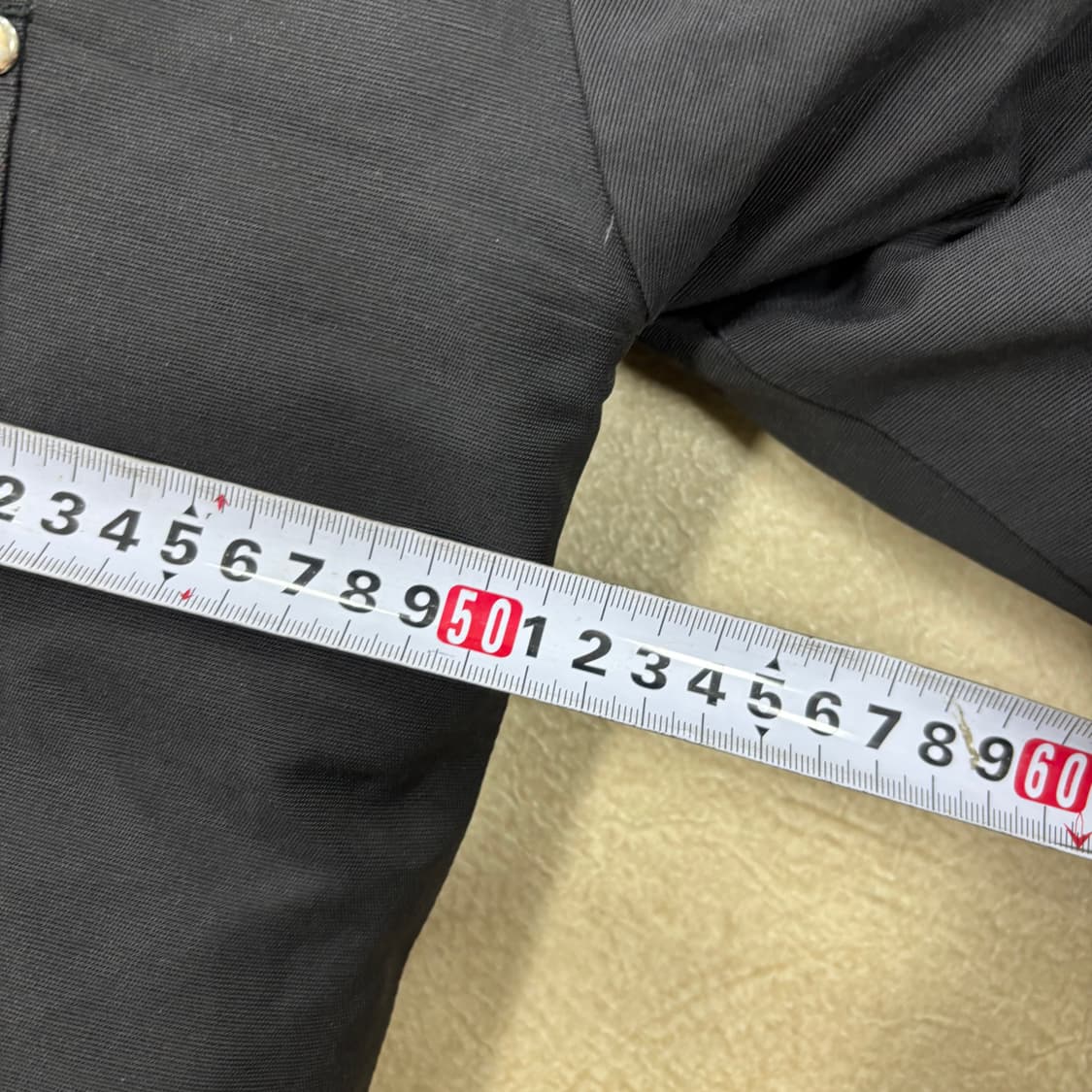 무스너클 암로고 퍼 후드 다운 패딩 상품이미지10