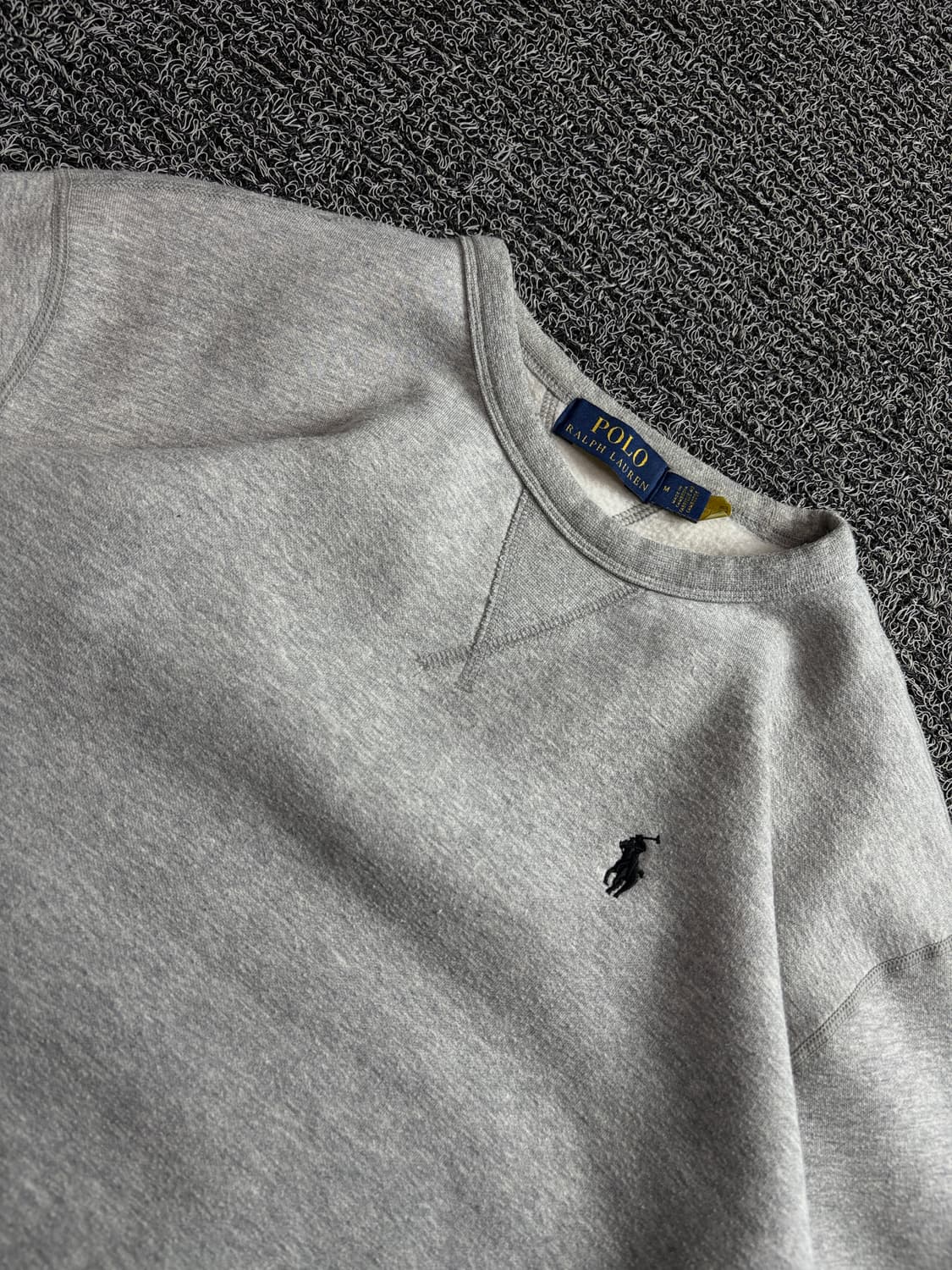 폴로 랄프로렌 신형 포니로고 미니멀 크루넥 맨투맨 3913 상품이미지3