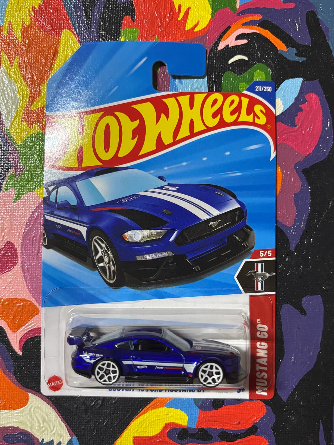 미개봉) 포드 머스탱 커스텀 gt 다이캐스트 핫휠 인테리어 소품 상품이미지1