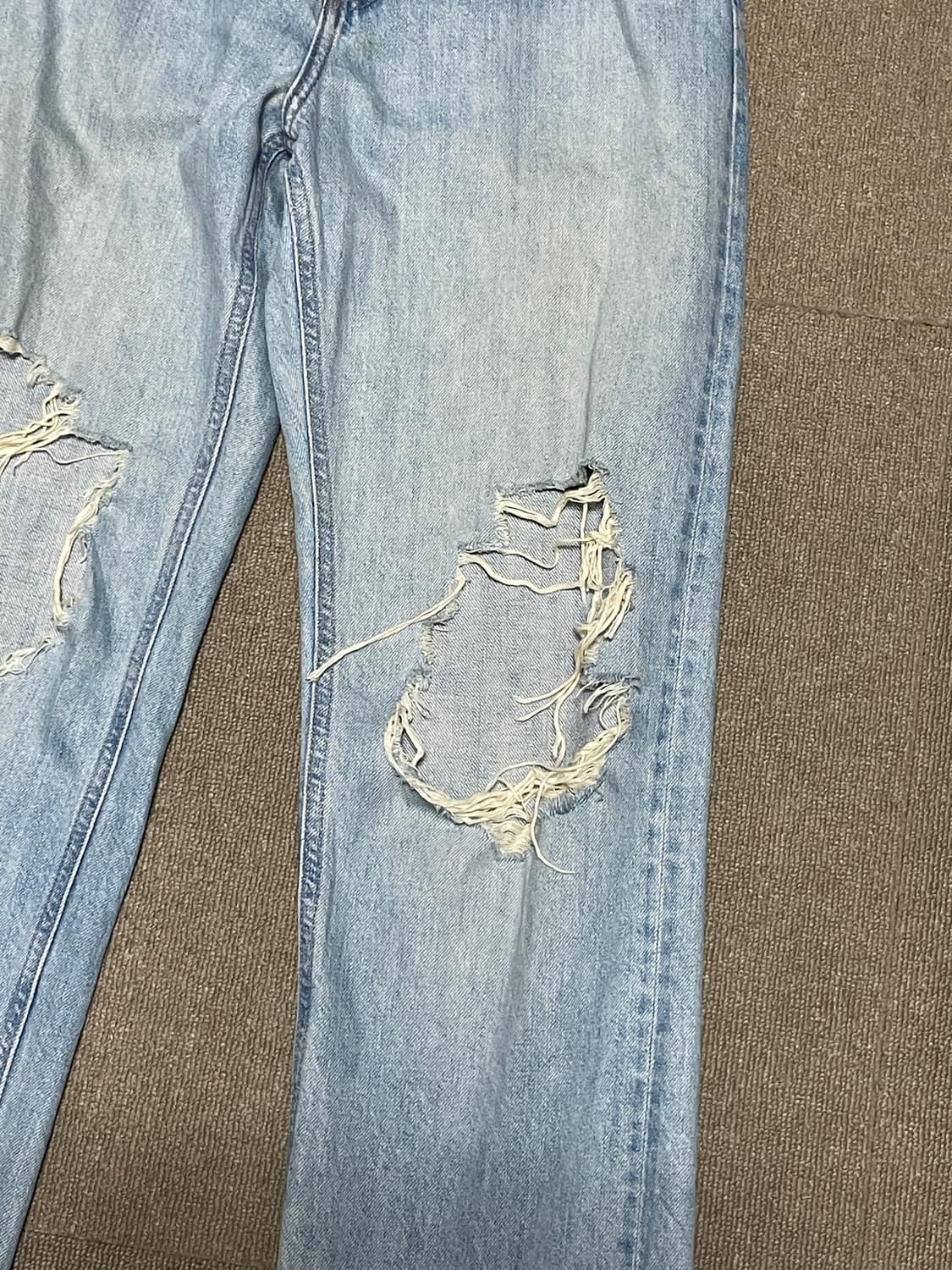 유니클로 재팬 데미지 진 팬츠 상품이미지4