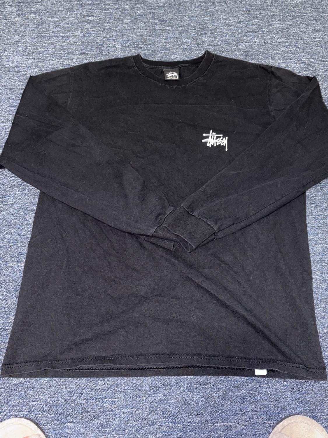 스투시 롱슬리브 블랙 상품이미지3