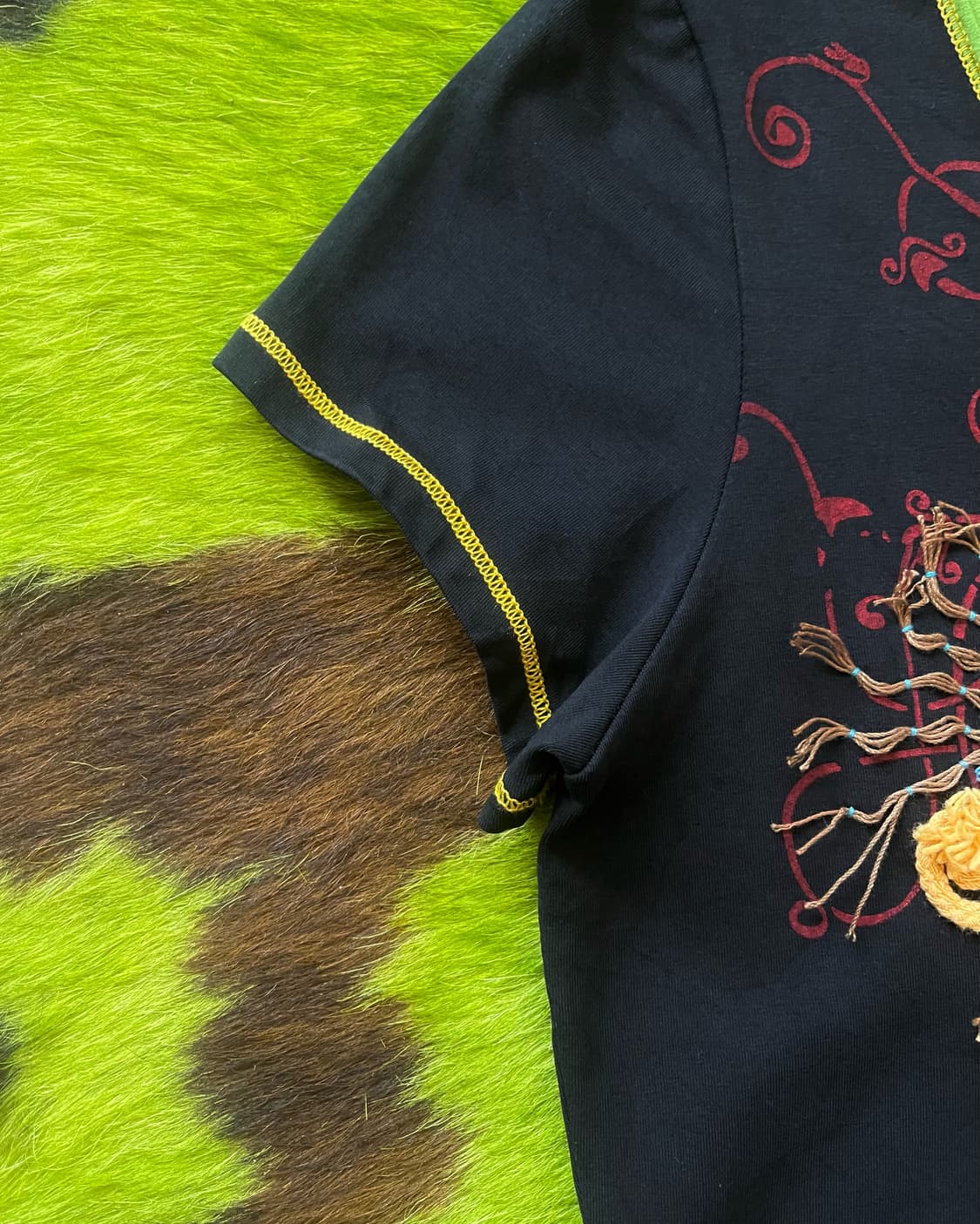 Japanese Vintage 3D Ethnic 1/2 T-Shirt 상품이미지6