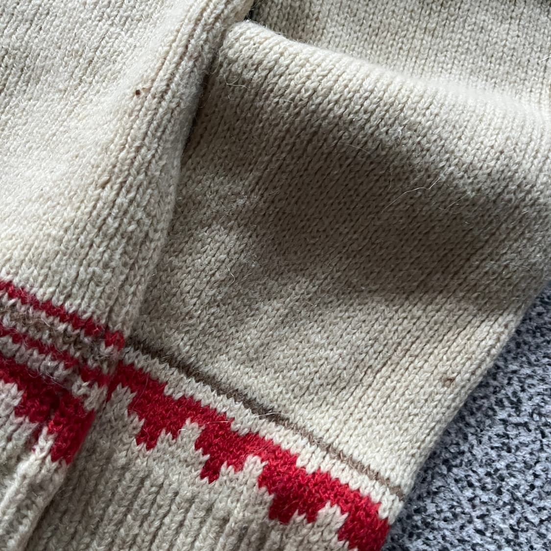 써스데이 아일랜드 니트 가디건  상품이미지5