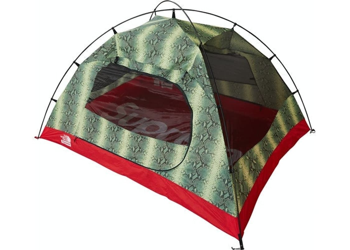 슈프림 x 노스페이스 스네이크스킨 테입드 심 스톰브레이크 3 텐트 새제품 상품이미지1