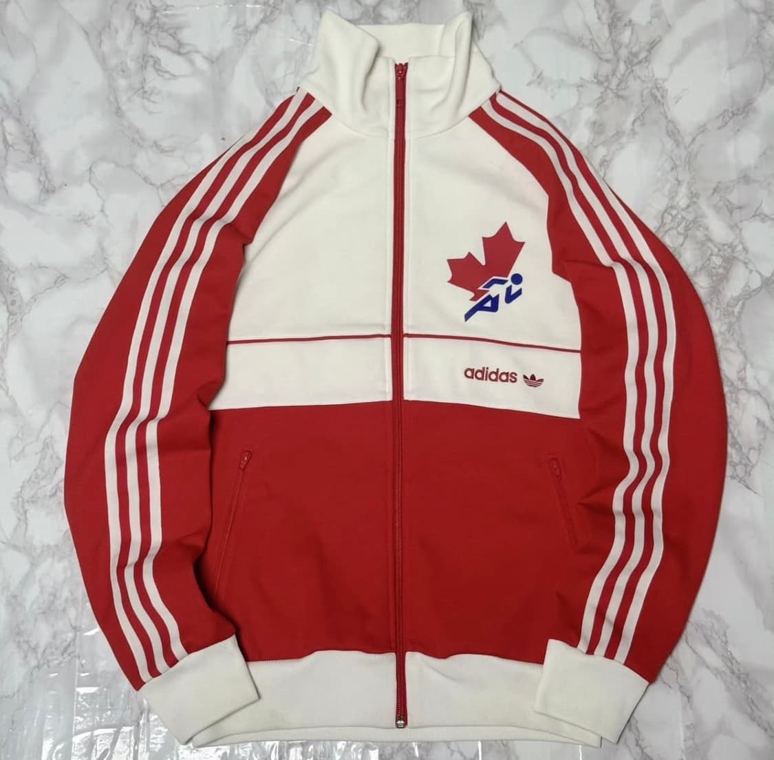 100 아디다스 캐나다 삼선 트레이닝 져지 자켓 상품이미지3