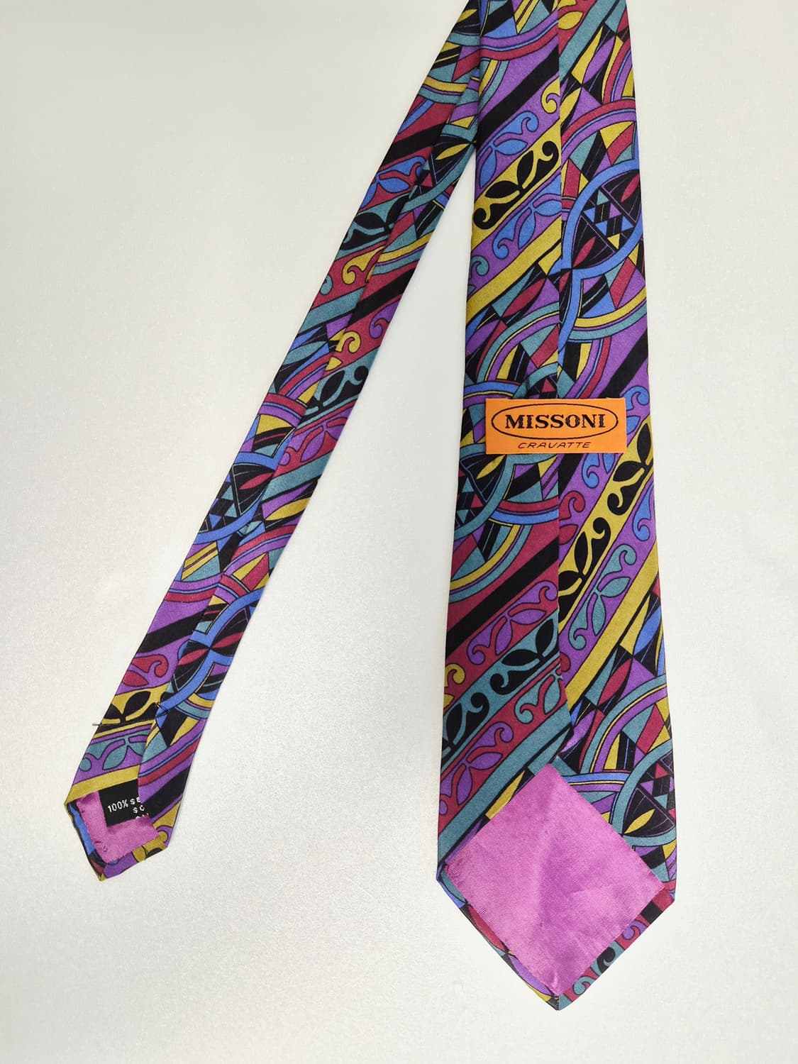미쏘니 실크 넥타이 상품이미지1