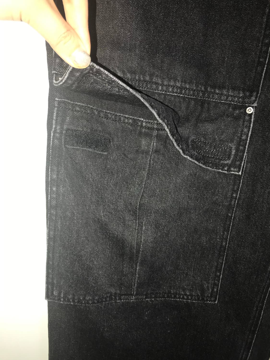 (UNISEX) MAISON MINED Carpenter Denim Pa 상품이미지6