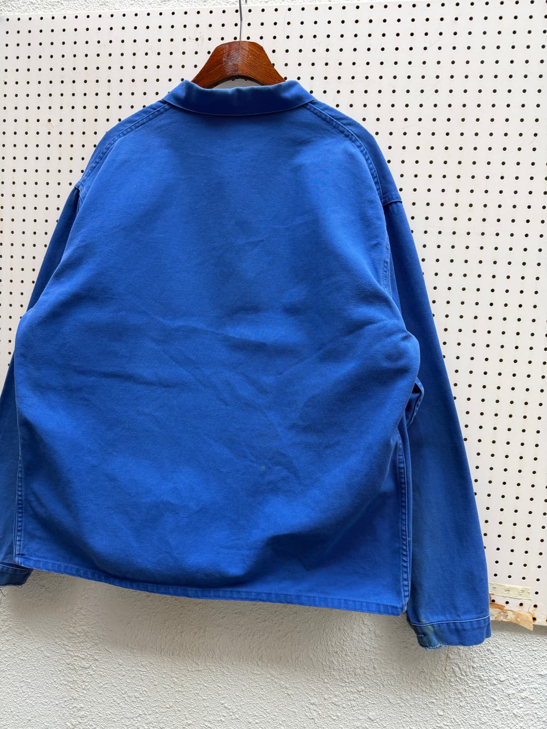 (BIG SIZE)WASHED BLUE OLD 빅사이즈 프렌치워크자켓 상품이미지9