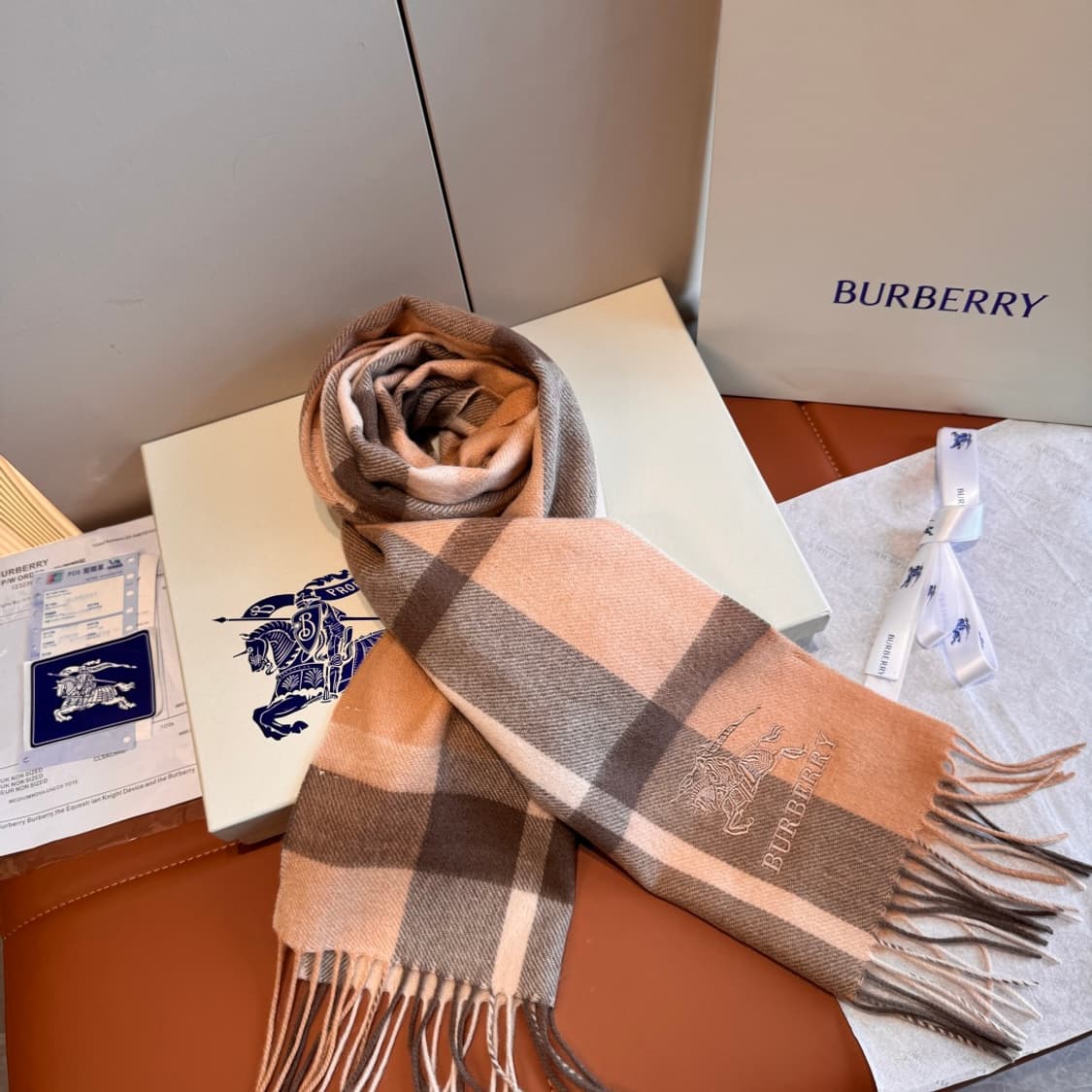 버버리 리버서블 스카프 100% 램스울
 상품이미지3