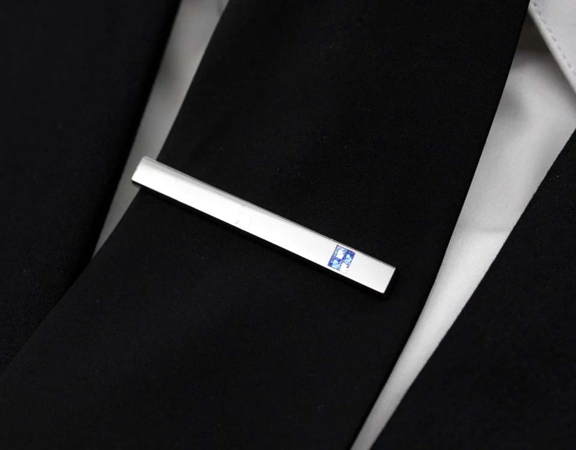 리처드 제임스 B+등급 6cm 유광 명품 넥타이핀 빈티지 상품이미지6