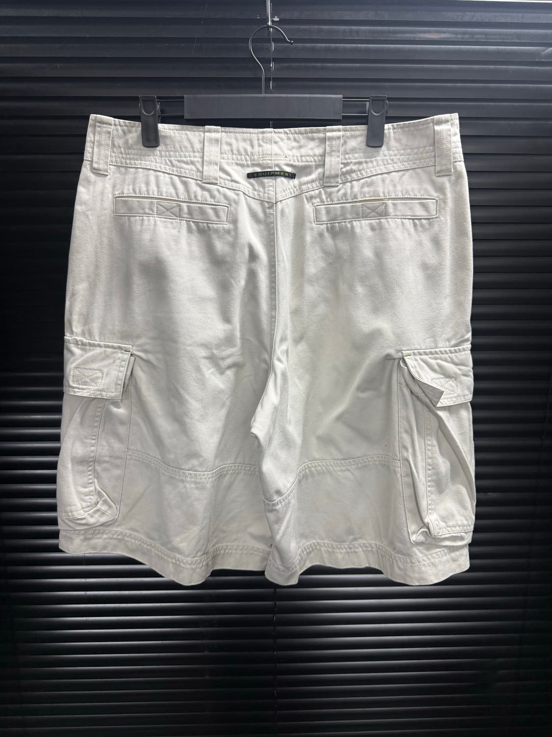 아디다스 이퀍먼트 건빵 베이지 카고 반바지 쇼츠 올드스쿨 110 36 상품이미지5