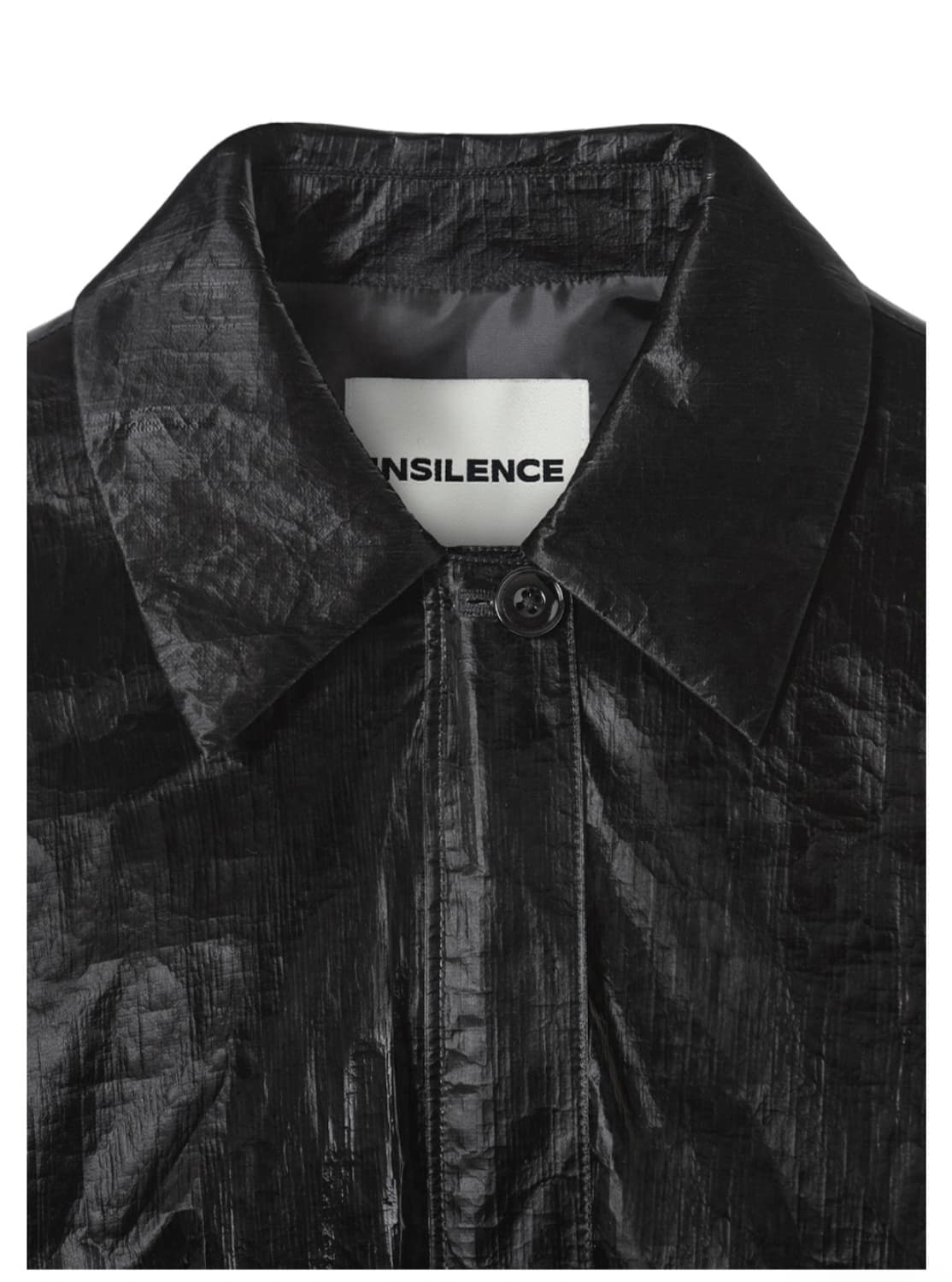 인사일런스 우먼 글로시 타이벡 블루종 블랙 S 상품이미지3