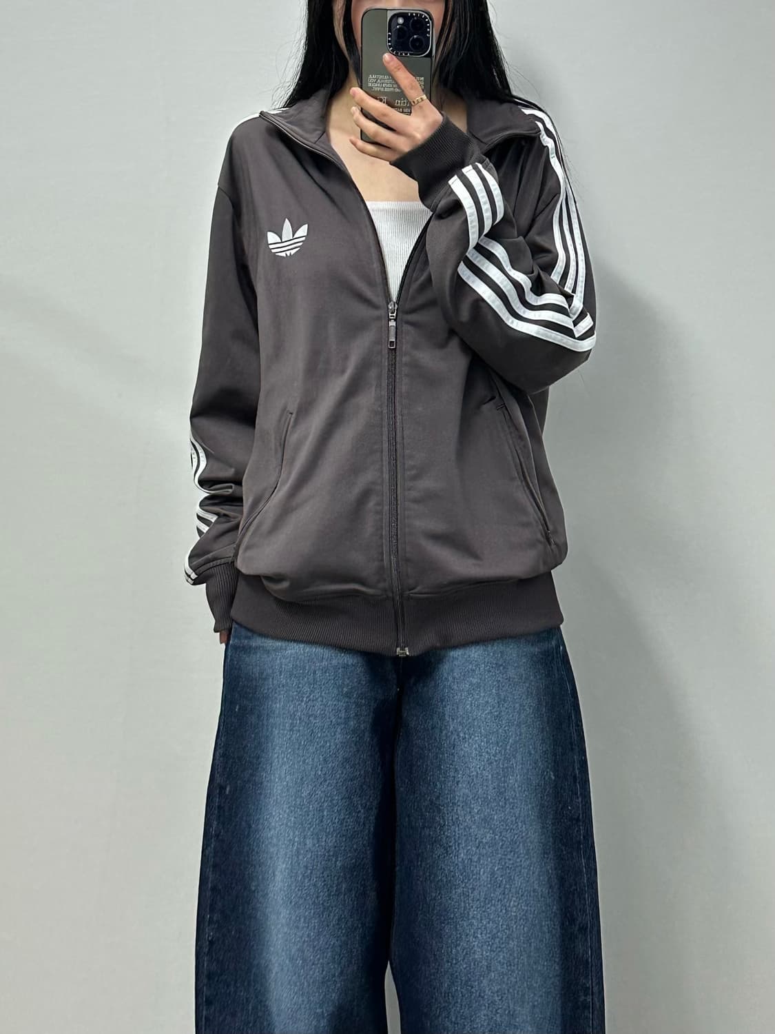 아디다스 파이어버드 모카 브라운 트랙탑 져지 상품이미지1