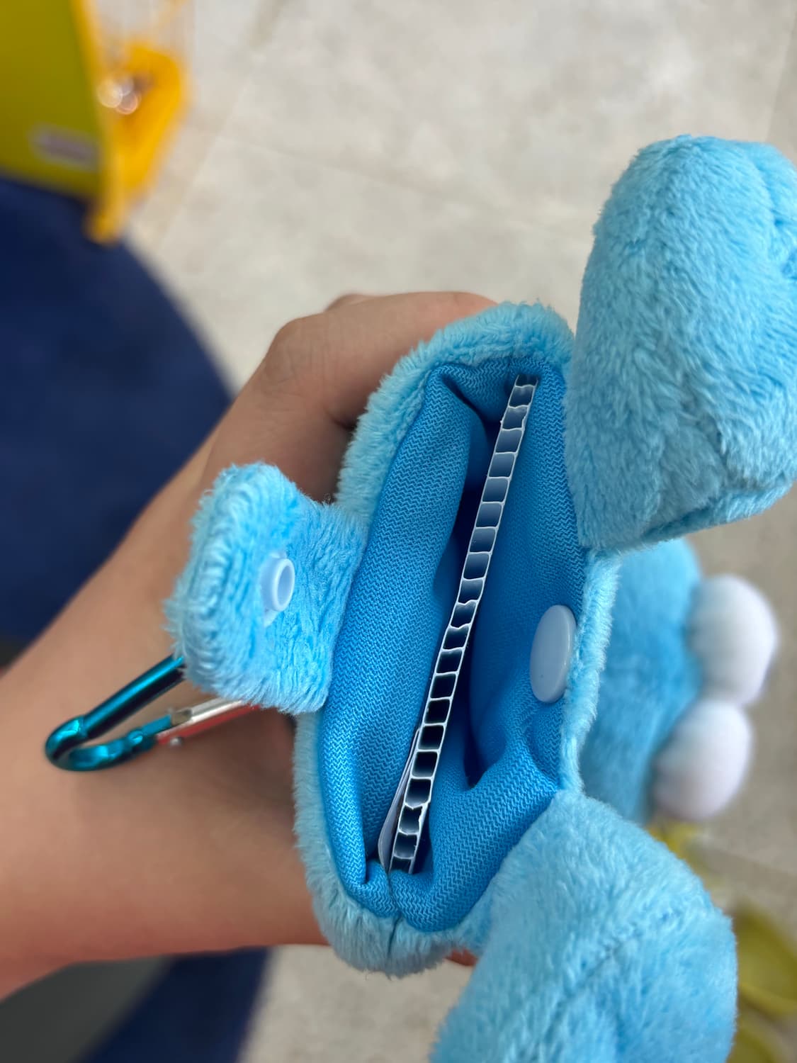 Vintage Cookie Monster Plush Card Keyrin 상품이미지4