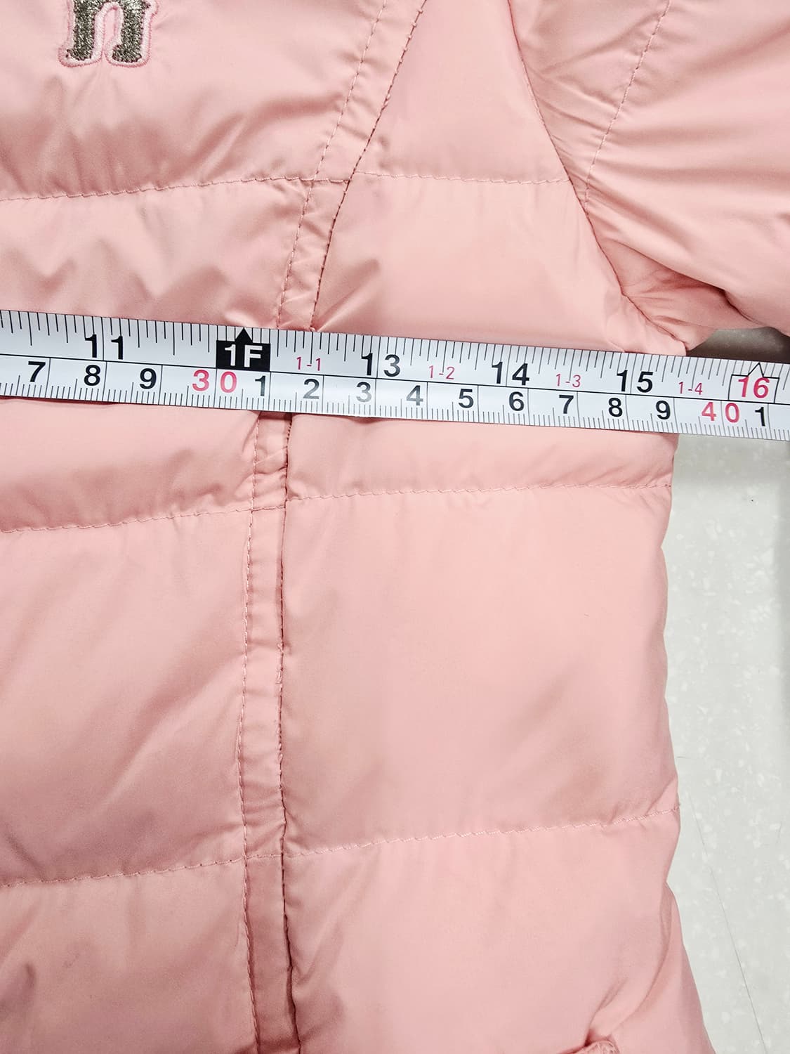 헤지스키즈 핑크 다운패딩 점퍼145 상품이미지6