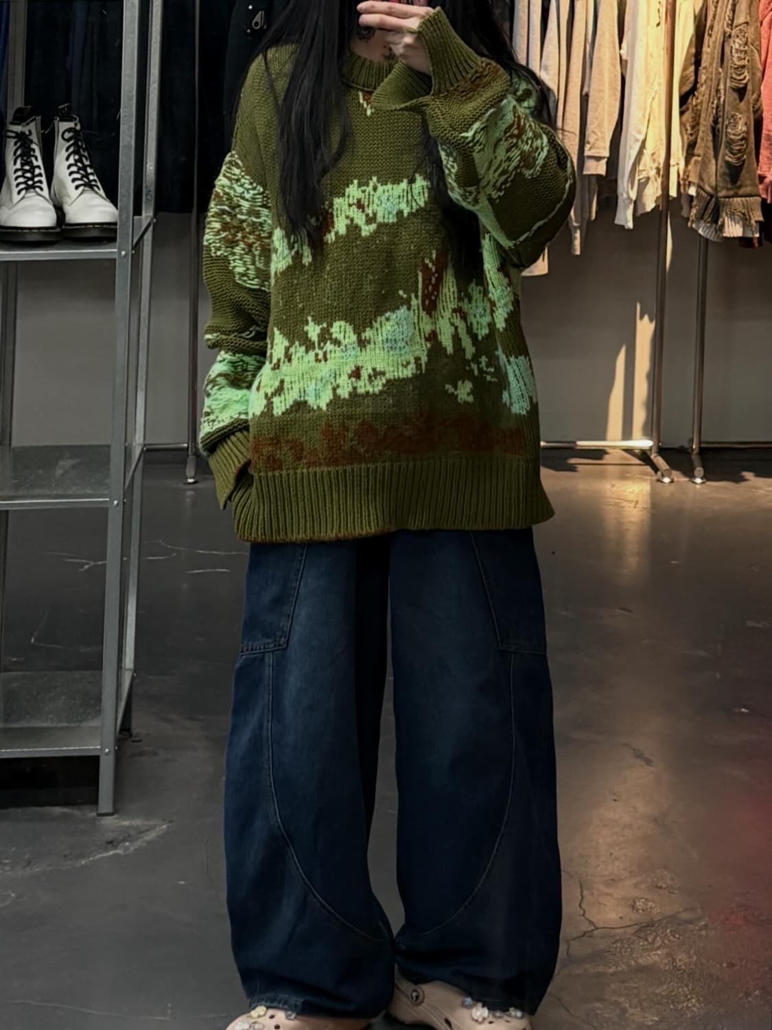 앤더슨벨 델라 인타샤 스웻니트 A3644 상품이미지1